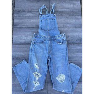 & denim women's classic blue denim jumpsuit Size 2 Overall